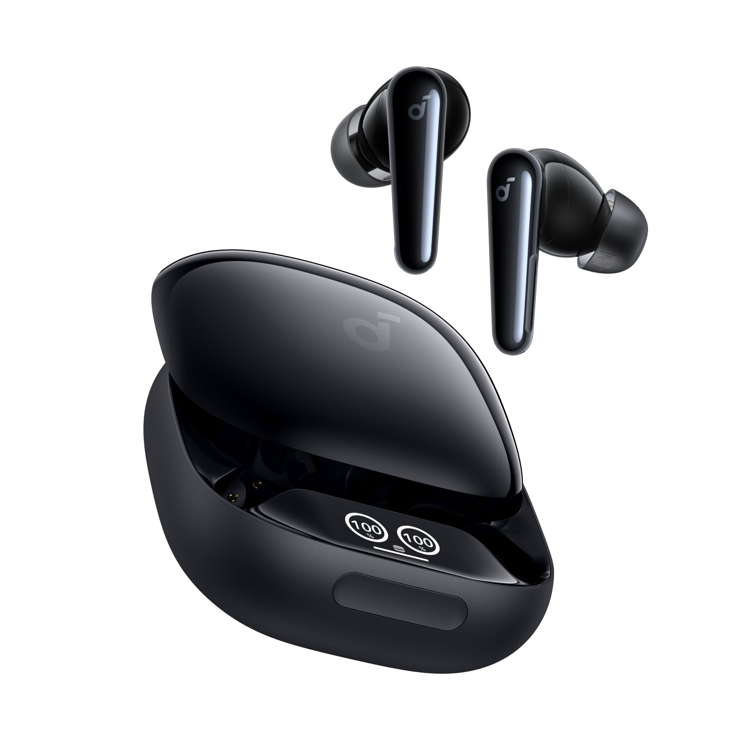 Liberty 4 Pro | Noise Cancelling True-Wireless Earbuds-Glossy Light Black