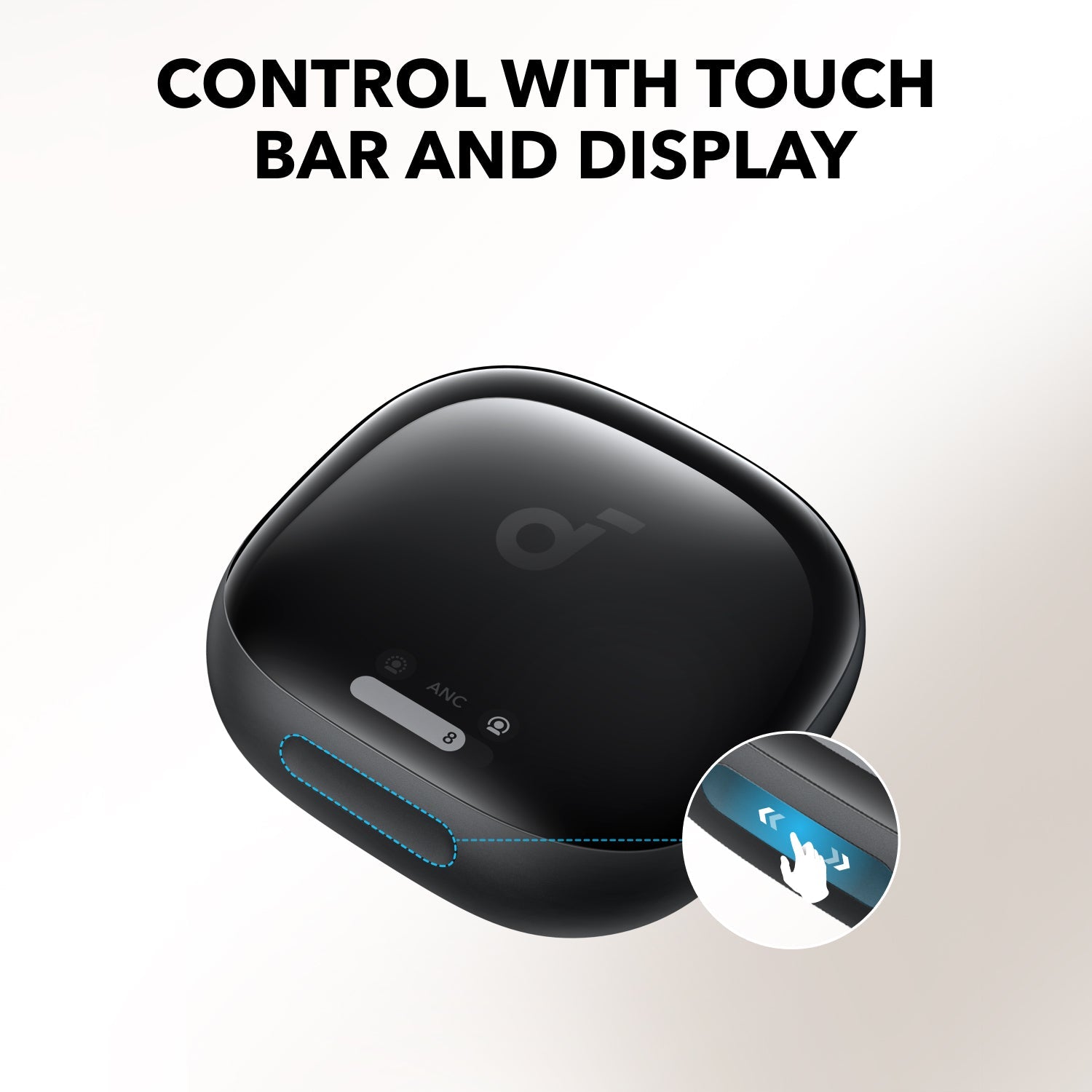 Liberty 4 Pro | Noise Cancelling True-Wireless Earbuds-Glossy Light Black